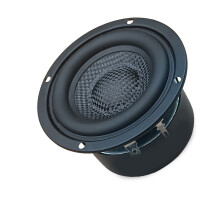 3 inch rubberen ronde subwoofer luidspreker 6 ohm / 8 ohm-8 ohm