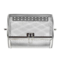 Air Fryer Oven Basket Rotisserie Basket 360 Degree Rotating Oven Basket Stainless Steel Cooking Cage Food Grade Stainless Steel Roasting Rack For Indo