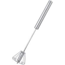12-Zoll-Espresso-Schneebesen, dreieckiges Design aus Edelstahl, flexible Drähte für gründliches Mischen, spülmaschinenfest, professionelles