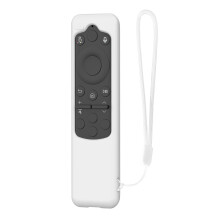Étui de protection en Silicone pour télécommande,-Blanc