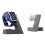 Support de station de chargement Interchangeable de-Gris bleu 3