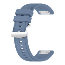 Zachte verstelbare siliconen vervangingsbanden 22 mm-Blauw