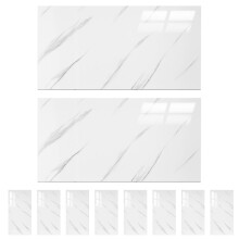 White PVC Marmor Tapeten Aufkleber 10 Selbstklebend Für Heimgebrauch