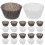1000 Cake Cup Muffin Backförmchen Papier Dessertschale 2