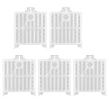 Cage Plastic 5 Pack Beekeeping Queen Bee Catcher Cage Rearing Transport 3.1x2.8x0.6in