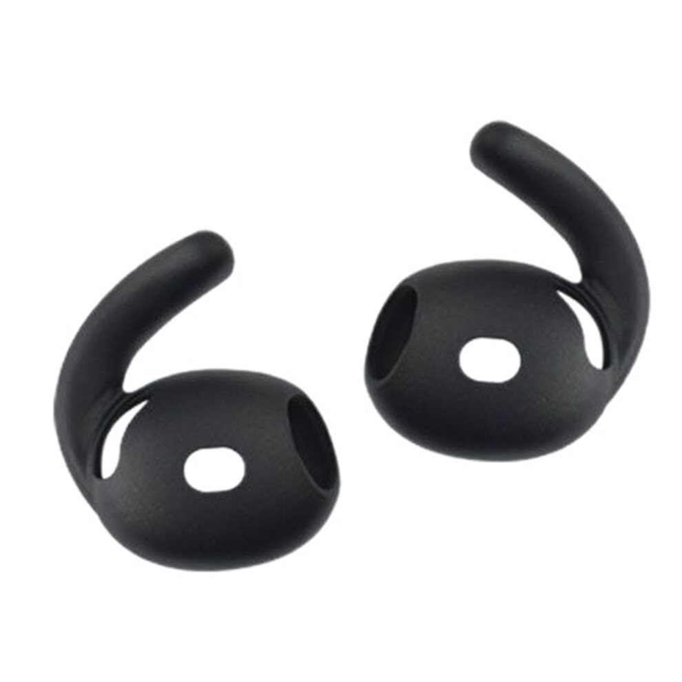 1/5Pair Replacement Earbuds Silicone Eartips- 1 Pair Black 7709000181995