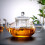 2Stk Verdickter -Teekessel Mit Teefilter 250ml 11