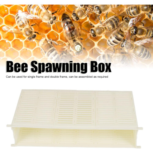Gardening Bee Spawning Controller Single Frame Plastic Beekeeping Box For Beehives 2