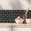 10pc Self Adhesive 3D Tile Stickers Kitchen Bathroom Wall Tiles 7