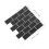 10pc Self Adhesive 3D Tile Stickers Kitchen Bathroom Wall Tiles 3
