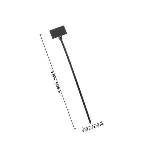 250 easy mark 4x150 mm kabelbinder mit etiketten, nylon, 1