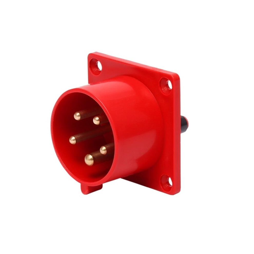 Industrial Equipment Reverse Plug 5 Core 32A Waterproof Aviation Plug Connector Docking 380V 5V Connector 9323874373102