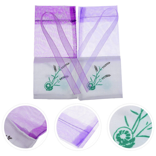 20 Säckchen Mit Lavendel Und Zugband 2