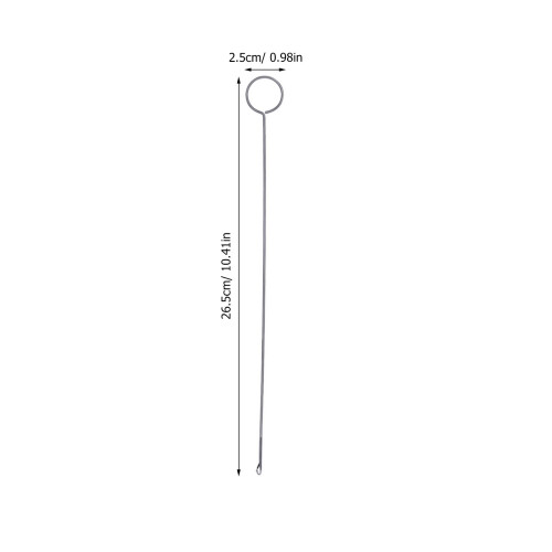 Long Hook Näherwerkzeug Für DIY 2 Silber 1
