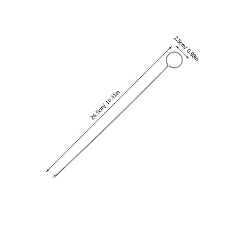 Long Hook Näherwerkzeug Für DIY 2 Silber 2