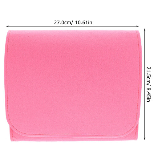 Roter Bett Organizer Mit Praktischem Stauraum Für 2