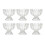 6Stk Eiscreme Becher Dessert Cup Jelly Pudding Transparent 2