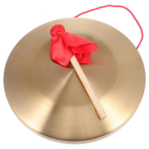 1 set traditionelles chinesisches hand-gong mit hammer