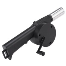 Ventilateur manuel portable pour barbecue, souffleur d'air pour foyer extérieur, format compact, outils de cuisson pour barbecue en extérieur,