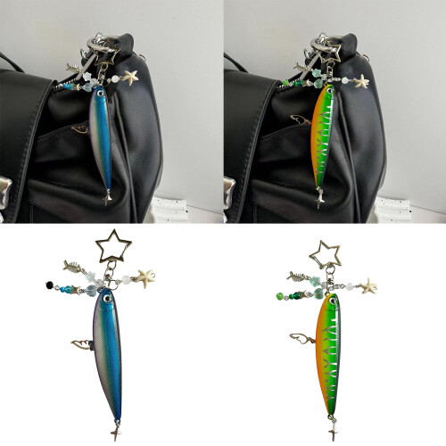 Ornement de sac accessoire porte-clés à la mode adapté-Argent 2