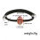 Practical Men's Bracelet With Rugby Designs and-Claret 6