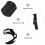 Universal Black Saxophone Shoulder Belt Double Strap Durable 7