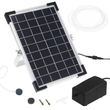 Solar-Aquarium-Luftpumpe, Aquarium- , Teichwasserpumpe,