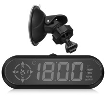 digitaler tachometer auto mit - und alarmanzeige farbdisplay