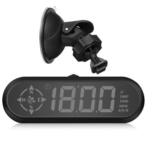 digitaler tachometer auto mit - und alarmanzeige farbdisplay