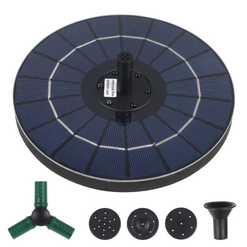 Solar Schwimmbrunnen Rgb-Lichter Gartendekoration