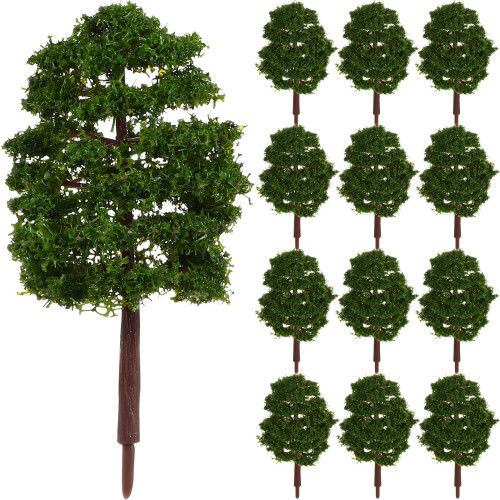 20St 9Cm Landschafts-Modellbäume Grün