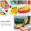 12Stk Kunststoff Frites Bootförmige Schale Snack Tablett 10
