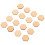 Holzscheiben, Sechseckig, 20 Mm, 100 8