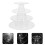 Macaron Display Vierstufiger Plastik Kuchenstand Dessert Rack 4