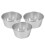 3 Stk. Eier- - Muffin-Backform Käsekuchenform 3