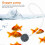 Solar-Aquarium-Luftpumpe, Aquarium- , Teichwasserpumpe, 8