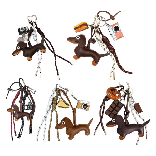 Pendentif chien saucisse Unique,-Caméra pour chien teckel 1