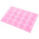 Silikonform Für 20 Mini-Gugelhupfe, Rosa 9