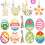 Ornament Craft Holzanhänger Beige 48 6