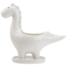 Desktop Planter Dinosaur Keramik Weiß 1 Stuck