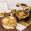 1Pc White ABS Musical Storage Box Retro Telephone Desktop Decor 7
