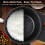 Non Stick Rice Cooker Inner Pot Black Alloy Cooking Accessory 10