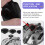 4Pièces Boutons De Couvercle En Noir Résistant 8