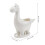 Desktop Planter Dinosaur Keramik Weiß 1 Stuck 2
