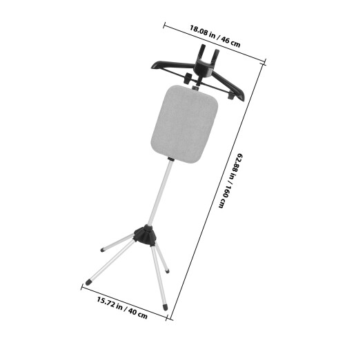 Rack Réglable Détenteur Vêtements Aluminium 1