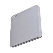 usb external cd burner set for home office use silver