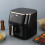 friteuse à air 10 l fenêtre commande tactile pour cuisson 6