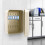 White Iron Key Lock Box Wall Mount Lock for Home Use 9