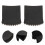 4Pcs Black Rubber Ladder Feet Protector Durable Non-Slip Covers 4
