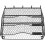 Black Metal Wall File Organizer with Hanging Wire Baskets 11